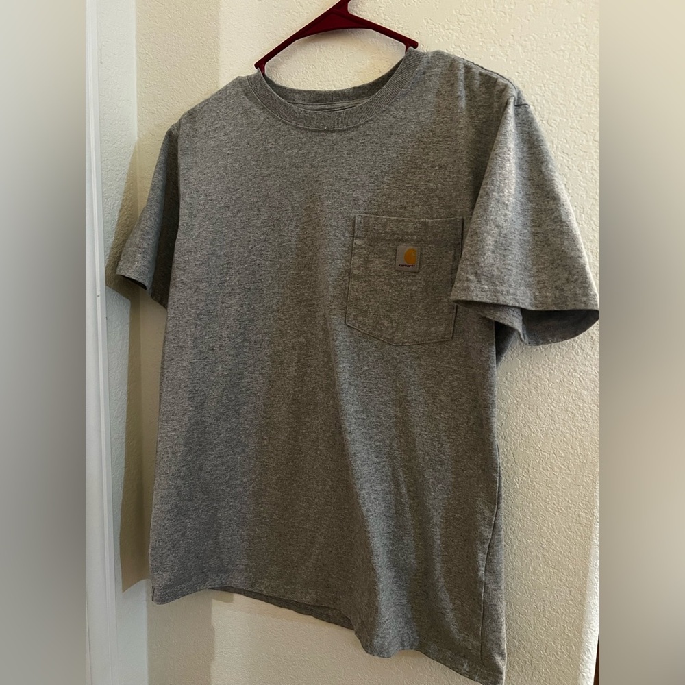 Carhartt Men's Short Sleeve Pocket Tee - Gray